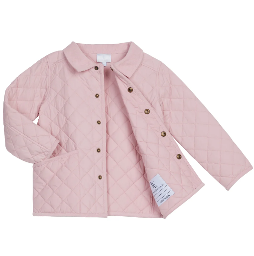 Classic Quilted Jacket, Light Pink