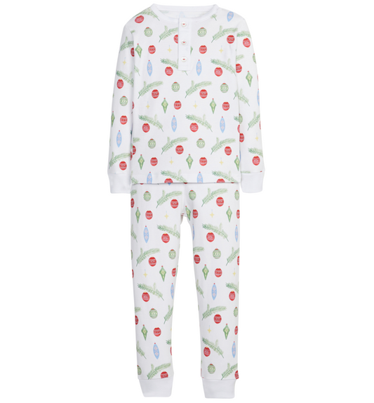 Boy's Ornaments Printed Jammies