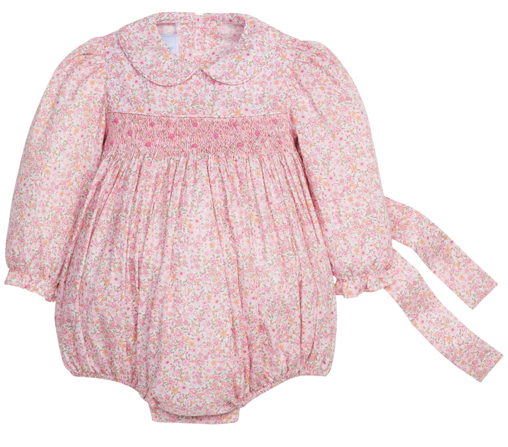 Smocked Charlotte Bubble, Oakleigh Floral