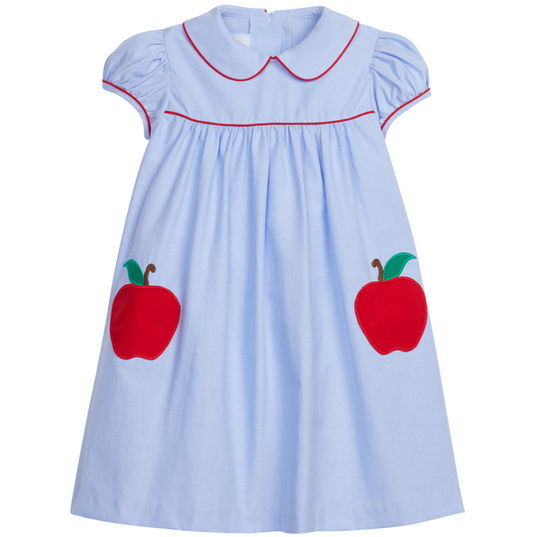 Apples Peter Pan Pocket Dress
