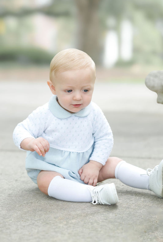 Collar Dot Corduroy Bubble