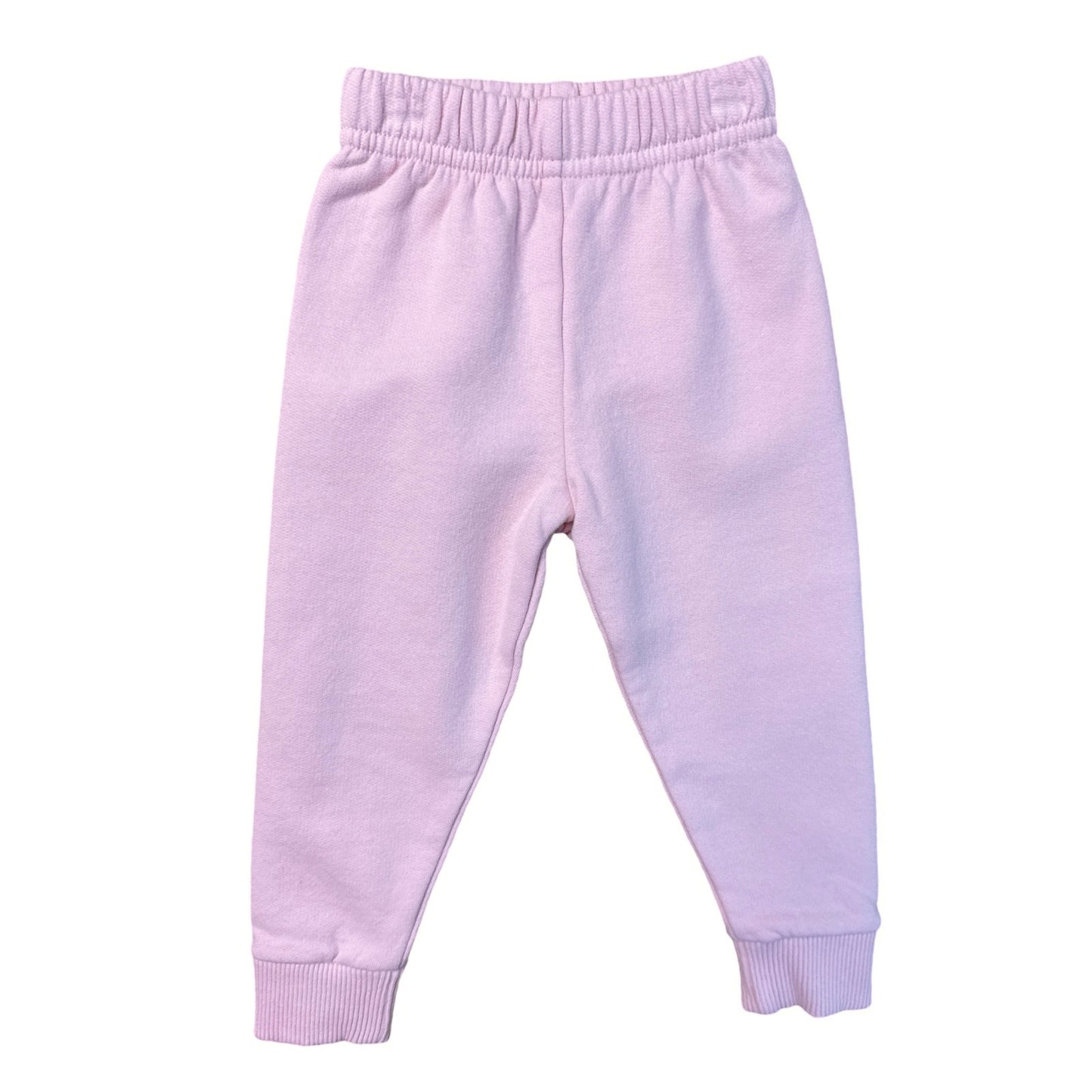 Girl's Fleece Light Pink Jogger Sweatpants