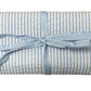 Mini Hang Around Pouch, Blue Seersucker