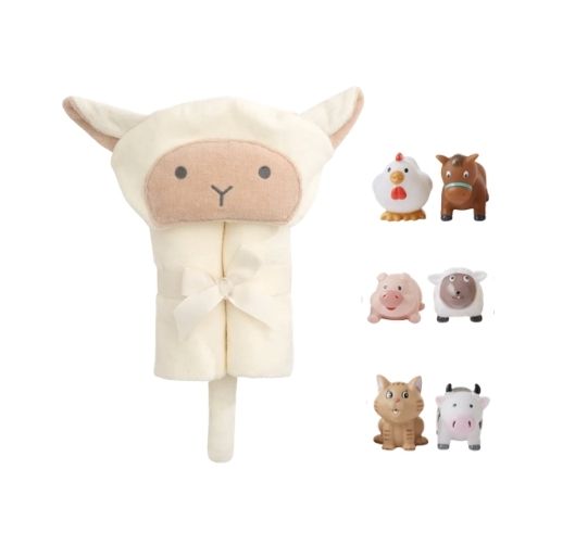 The Little Lamb Bath Gift Set