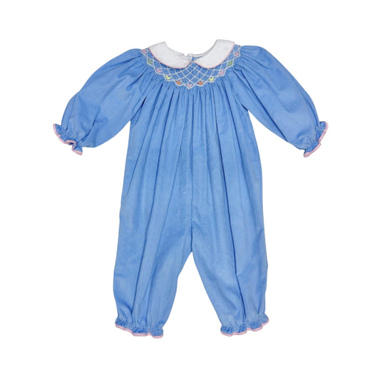 Hearts Billie Bishop Bubble, Periwinkle Corduroy