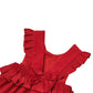 Red Corduroy Girl Jumper