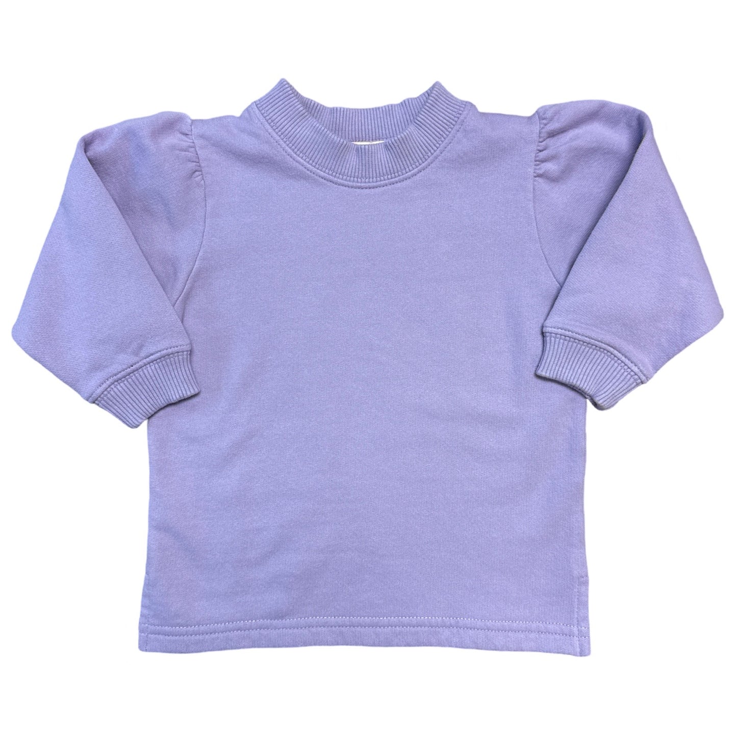 Girl's Fleece Lavender Sweatshirt