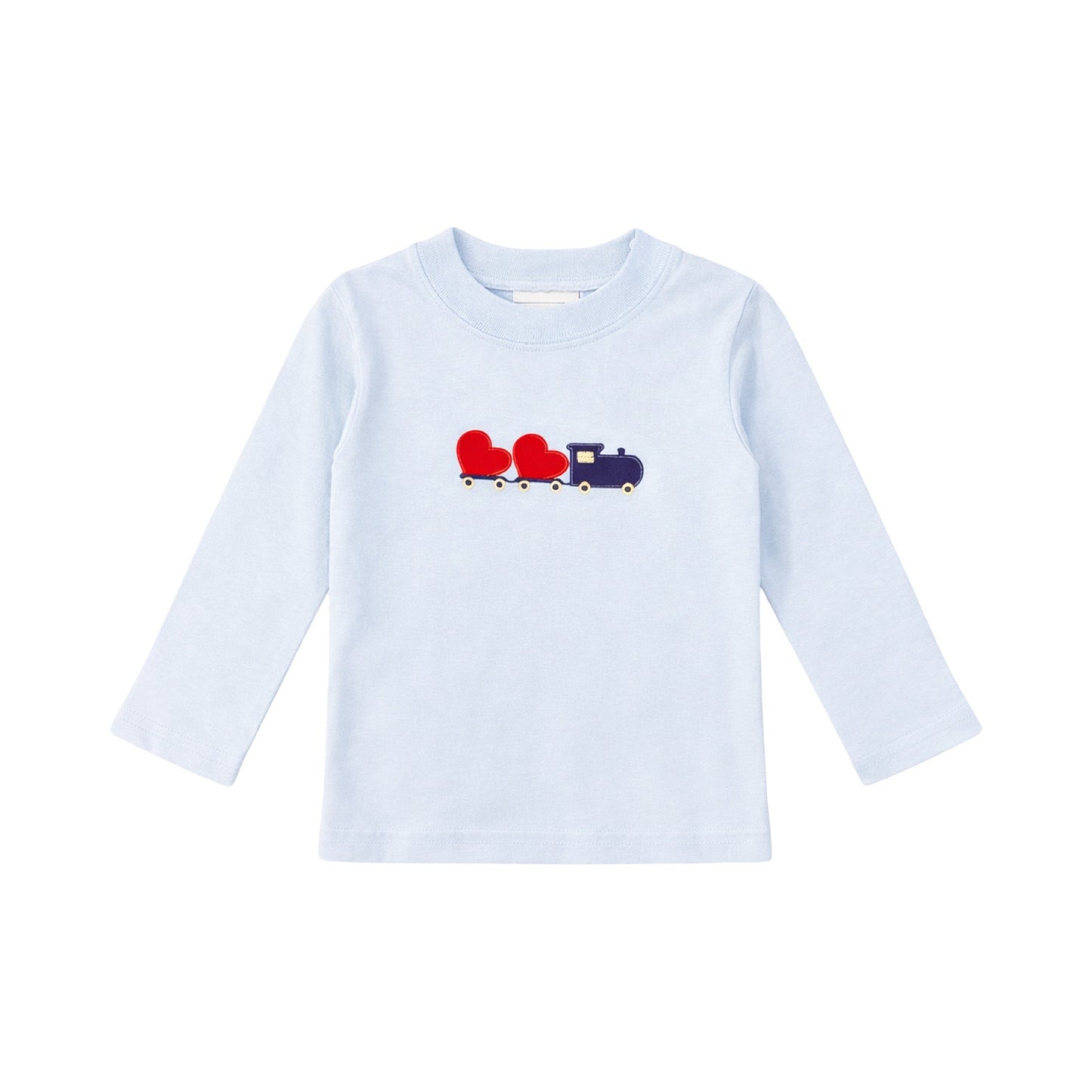 Long Sleeve Applique T-Shirt, All Aboard Love