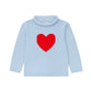Rollneck Sweater, Red Heart