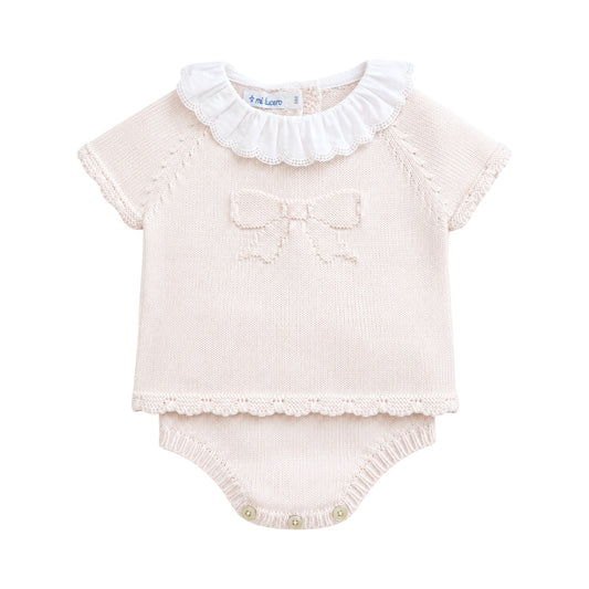 Bow Diaper Set