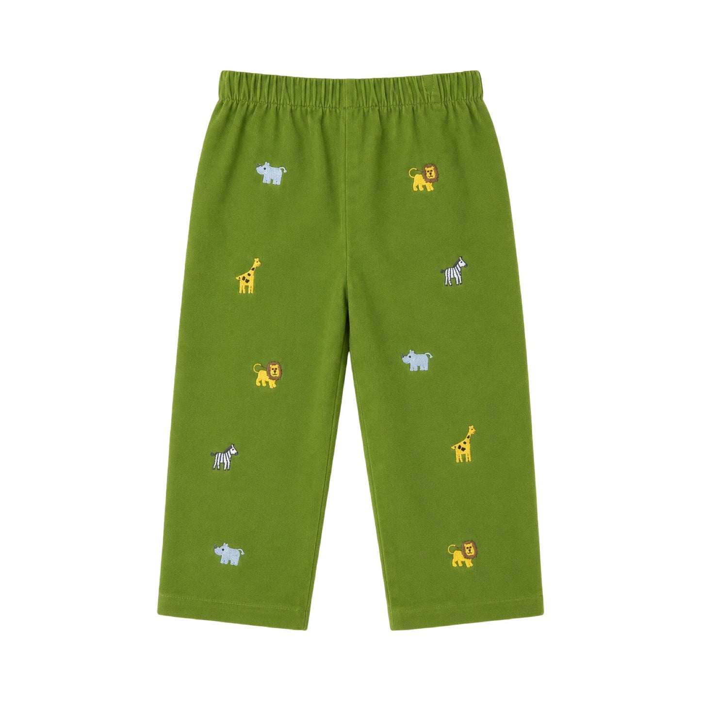 Safari Leo Pants, Sage Green Cord