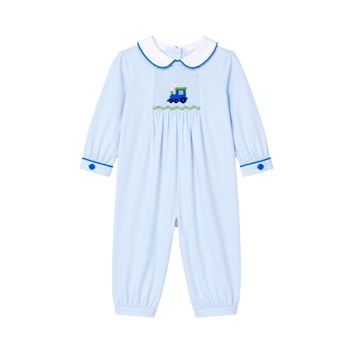 Choo Choo Silas Bubble, Light Blue Knit