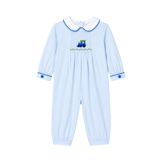 Choo Choo Silas Bubble, Light Blue Knit