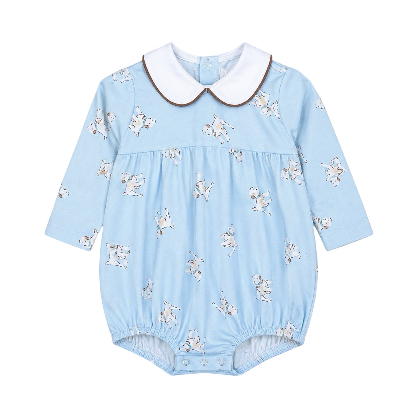 Hanks Longsleeve Bluebell Pups Bubble