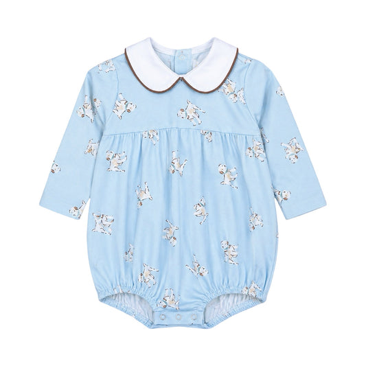 Hanks Longsleeve Bluebell Pups Bubble