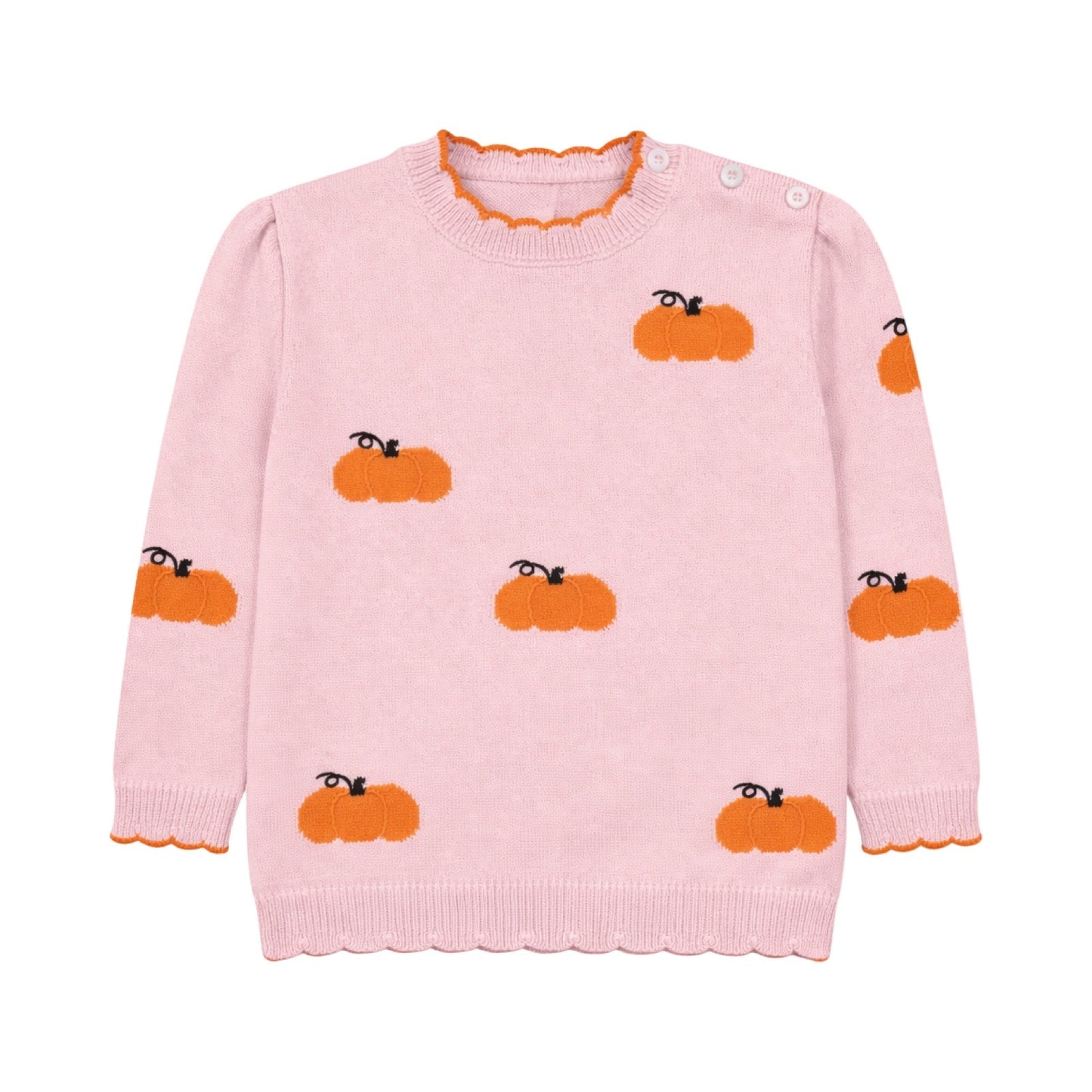 Scattered Pumpkin Sweater