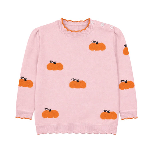 Scattered Pumpkin Sweater