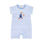 Striped Applique Romper, Off to the Pond