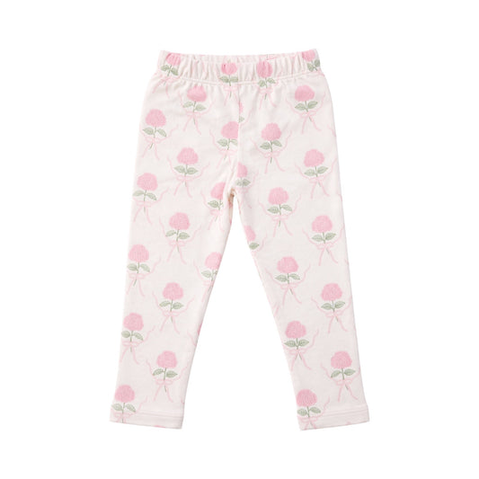 Printed Leggings, Hydrangeas