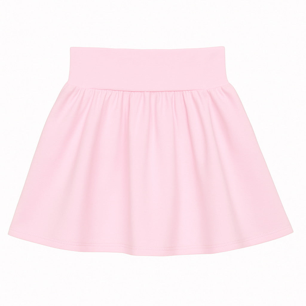 Girl's Pale Light Pink Skort