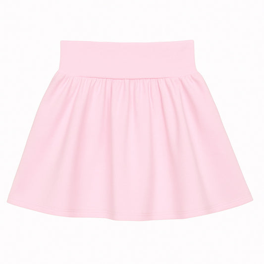 Girl's Pale Light Pink Skort