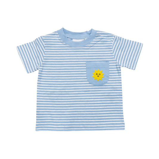 Striped Pocket Tee, Sunshine