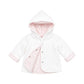 Reversible Garden Rose Velour Hooded Jacket