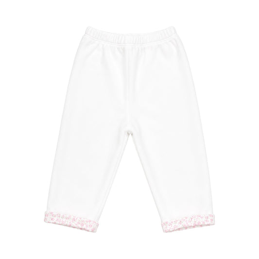 Pink Roses Velour Pants