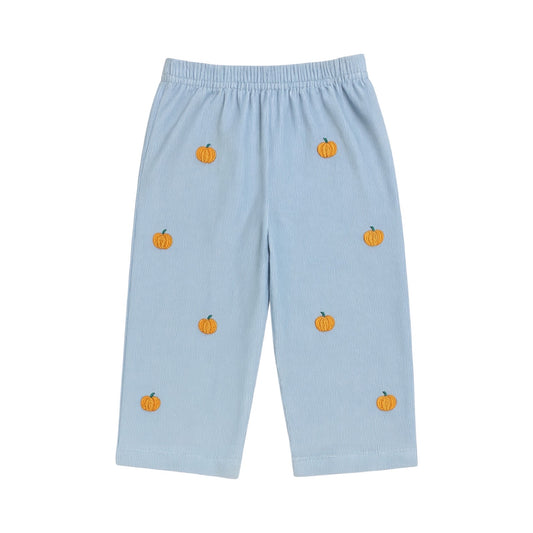Embroidered Corduroy Pant