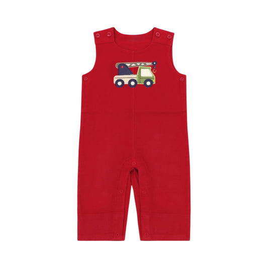 Applique Corduroy Longall, Crane Truck