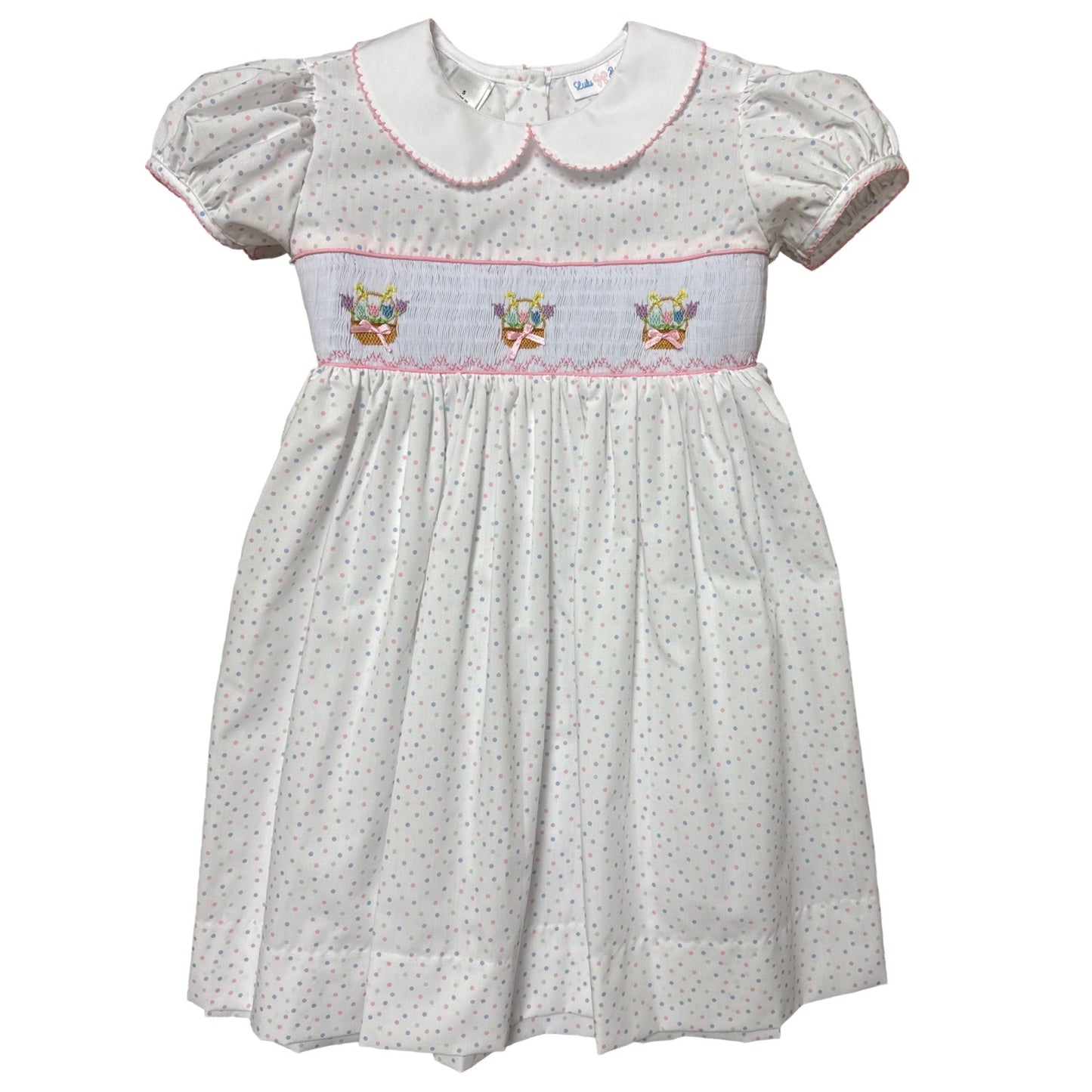 Rose Dress, Easter Basket Smocking