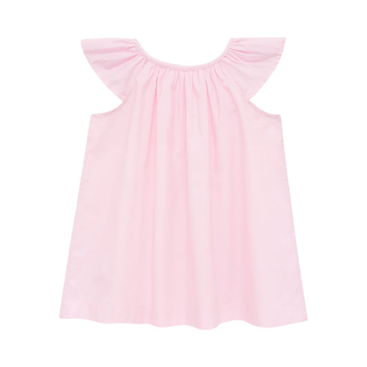 Elaine Blouse, Pink Broadcloth