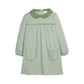 Evelyn Dress, Watercress Stripe