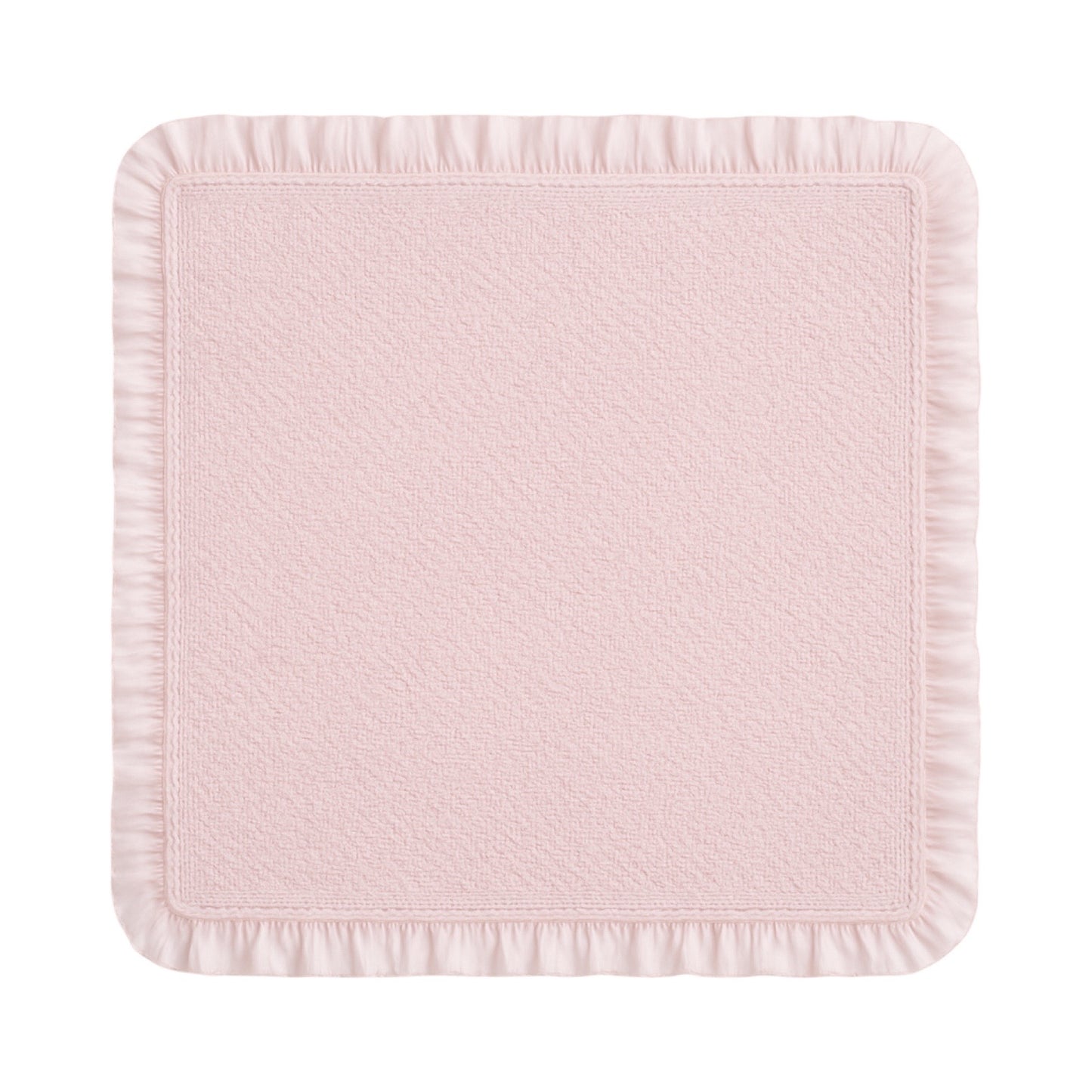 Dotted Swiss Ruffle Blanket