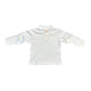 Long Sleeve Polo Shirt, White