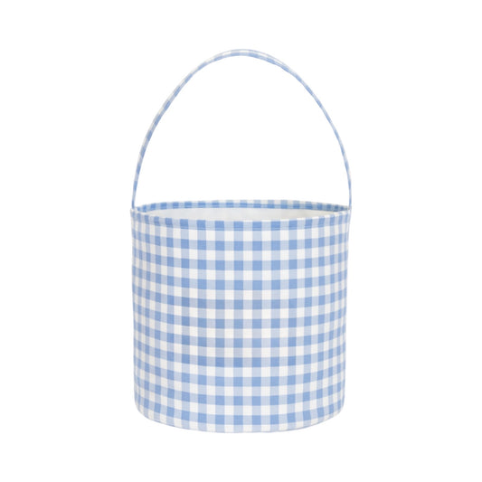 Gingham Tote, Blue
