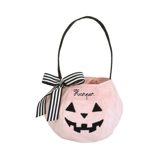 Pink Pumpkin Halloween Bag