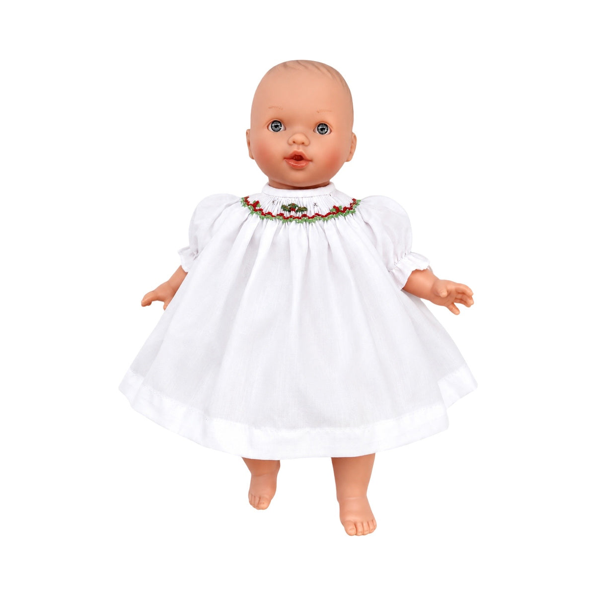 Baby Doll in Christmas Dress