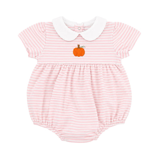 Jane Striped Bubble, Pumpkin