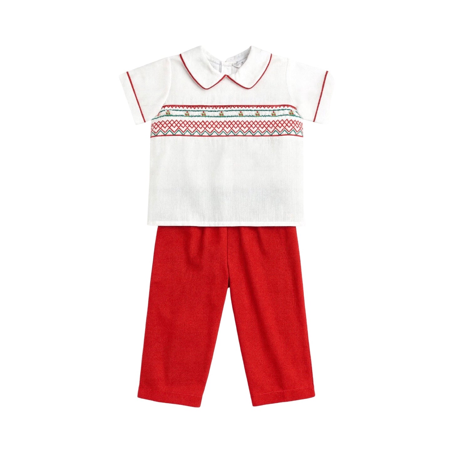 Drew Pant Set, Christmas Holly