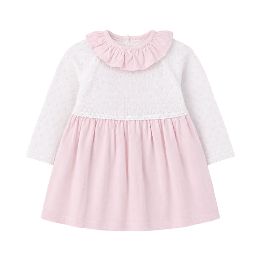 Bitty Dot Corduroy Dress