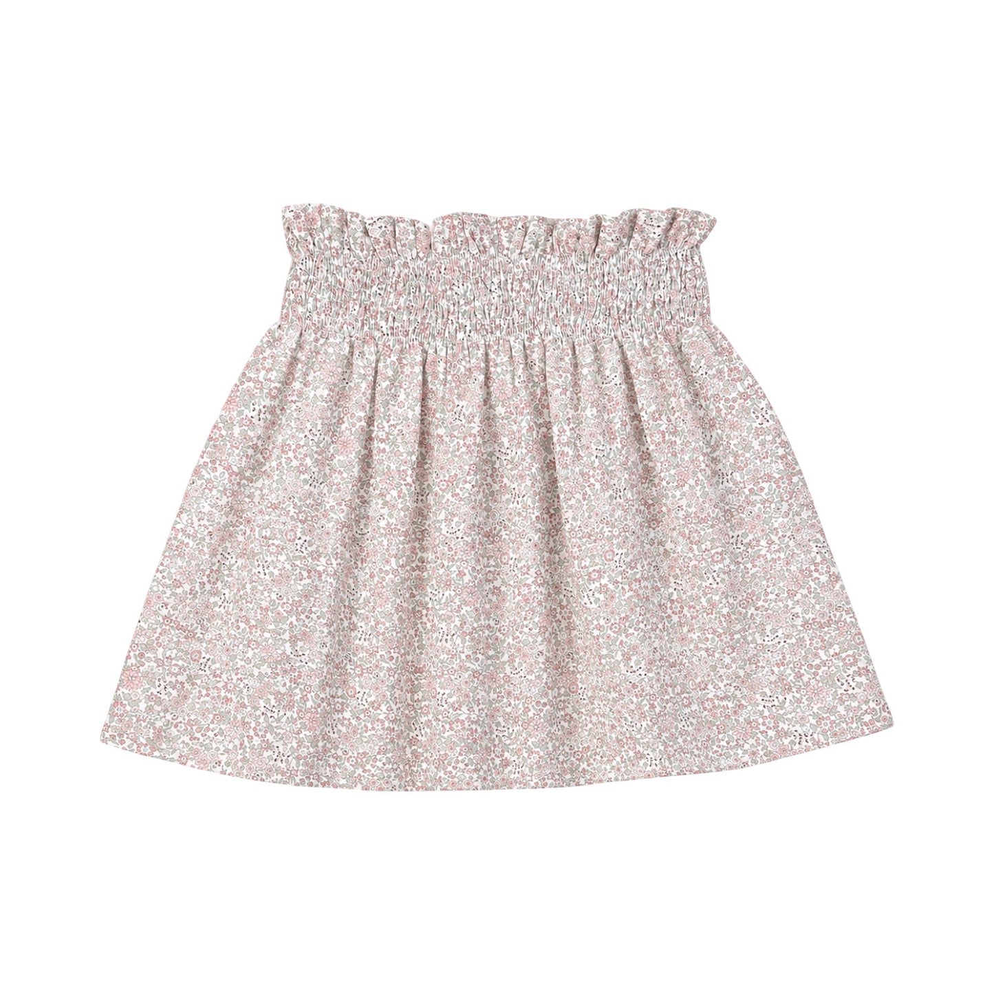 Pink Floral Skirt