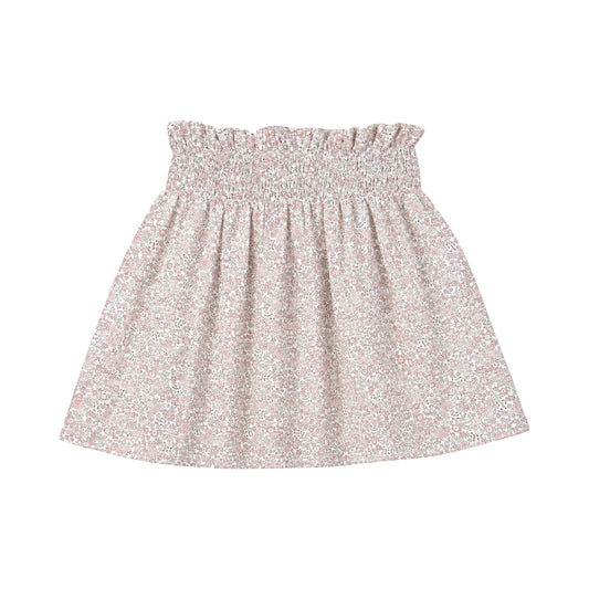 Pink Floral Skirt