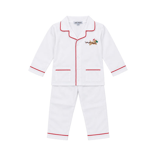Boy's Holiday Pup Pajamas