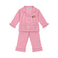 Girl's Striped Merry Little Bear Pajamas