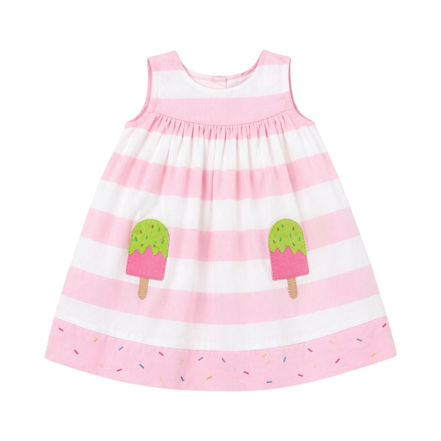 Ice Cream Pocket Empire Dress