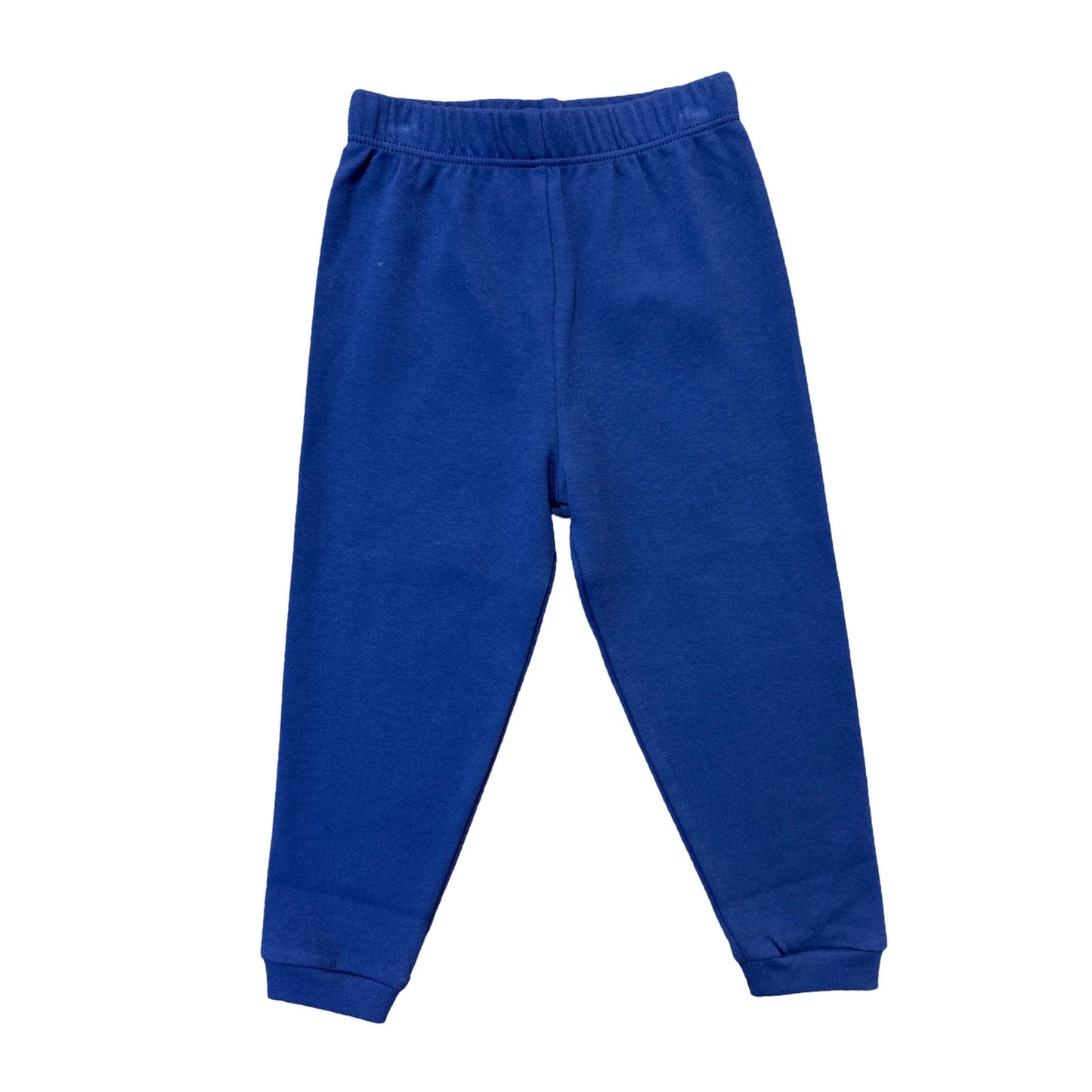 Boy's Interlock Cotton Dark Royal Blue Jogger Pants