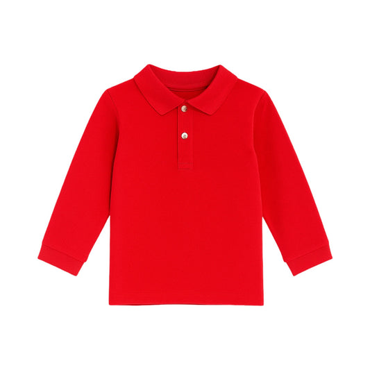 Long Sleeve Polo Shirt