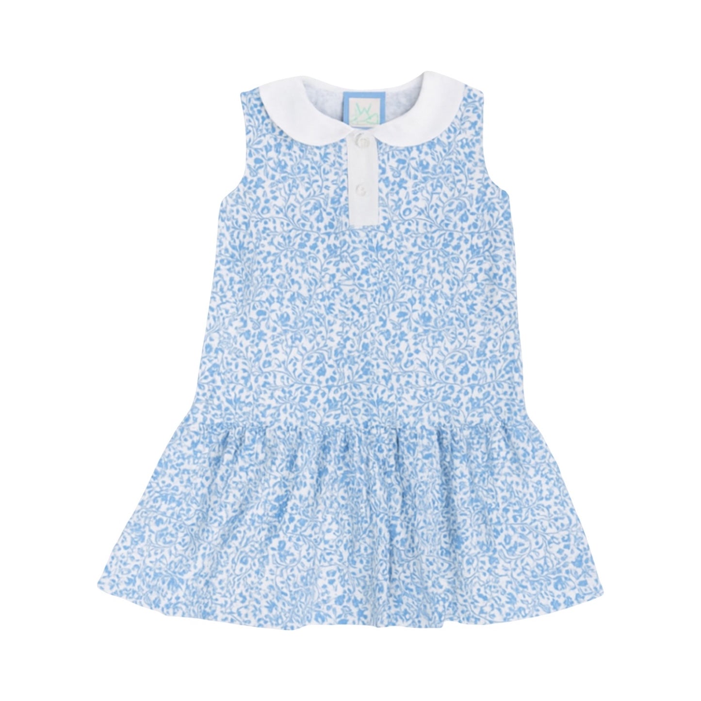 Athleisure Polo Dress, Floral