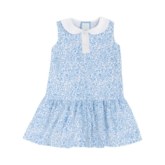 Athleisure Polo Dress, Floral